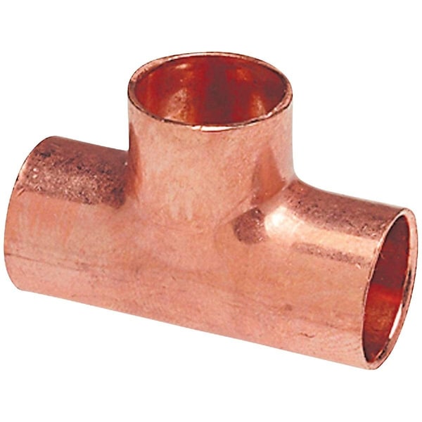 1 In. x 1 In. x 3/4 In. CxCxC Reducing Copper Tee